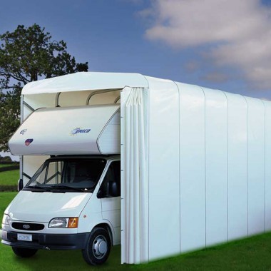 Punto Tenda Online Coperture Modena. Vendita, produzione e montaggio di box camper.