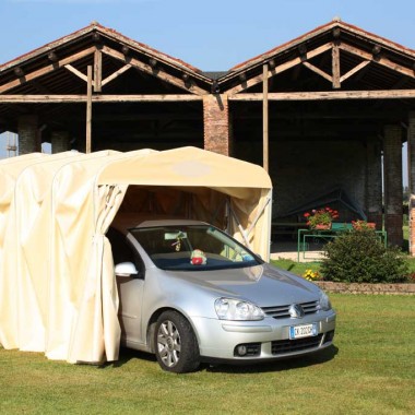 Punto Tenda Online Coperture Modena. Vendita, produzione e montaggio di box auto.